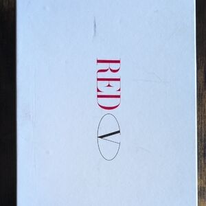 Valentino Red Glitter MaryJane T-Strap Pump